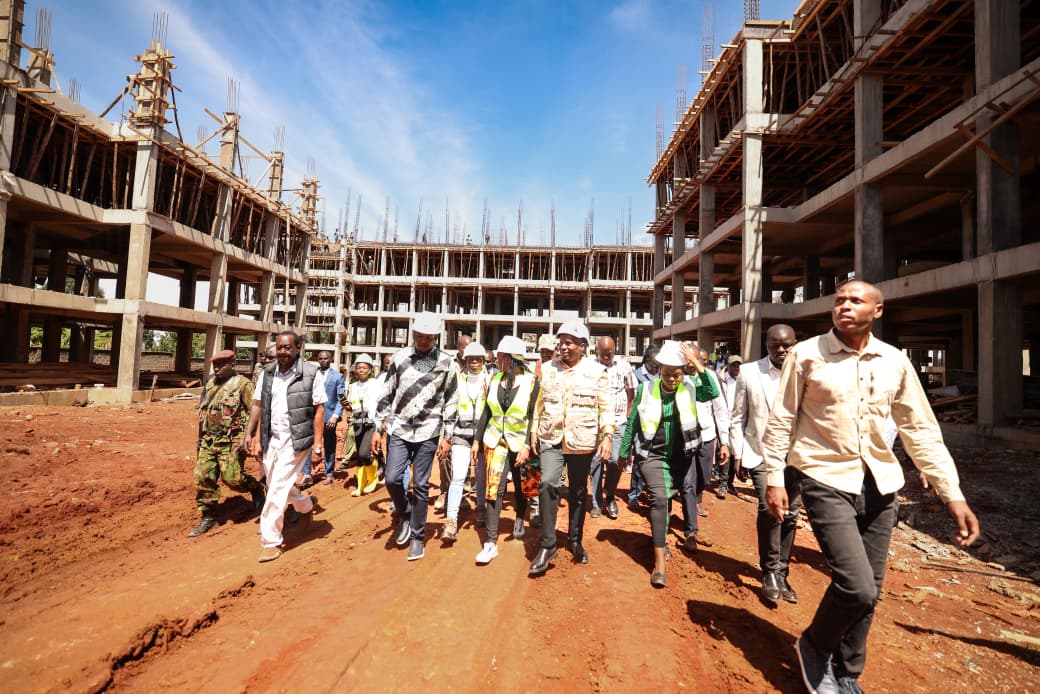 Trans-Nzoia County project construction and public works site